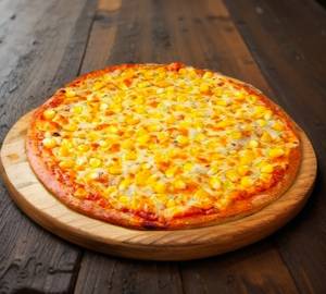 7" Tomato and Corn Pizza