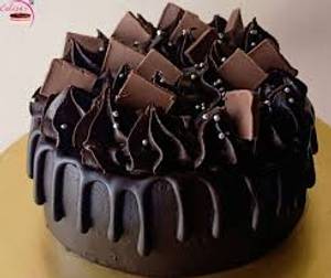 Dark chocolate cake