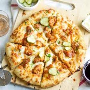 Fried Chicken Pizza