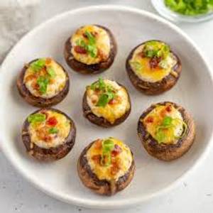 TANDOORI MUSHROOM WITH CHEESE