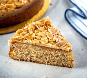 Glazed Almond Cake (Slice)