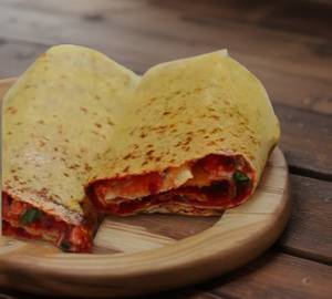 Chilli paneer sweet corn masala dosa