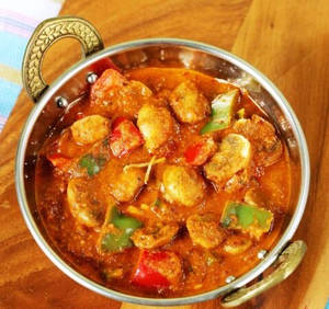 Kadai Mushroom Masala