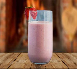 Strawberry lassi