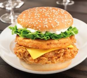 Chicken tower burger