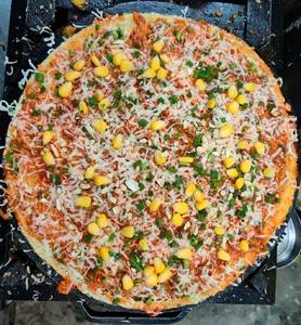 Cheese sweet corn masala dosa