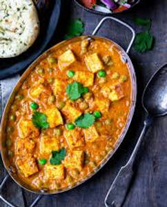 Matar Paneer                   