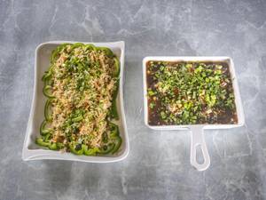 Fried Rice [300 ml] with Manchurian Gravy [300 ml] and Thums Up Soft Beverage [250 ml]