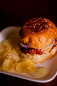 Spicy Chicken Burger