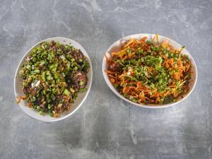Manchurian Dry [300 ml] with Chinese Bhel [300 ml] and Thums Up Soft Beverage [250 ml]