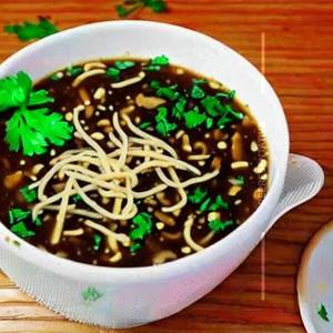Mushroom Manchow Soup