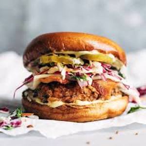 Cheesy Loaded Chicken Sandwich