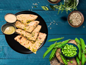 Matar Tandoori Paratha