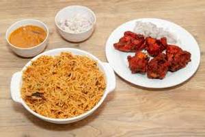 Chicken Biryani Full.+Chicken 65+100G
