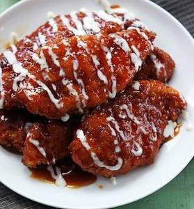 SWEET & SPICY CRISPY CHICKEN