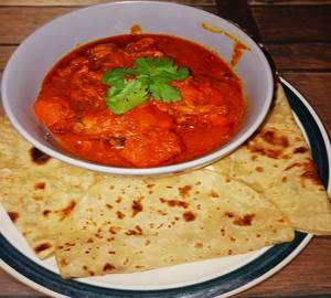 Chicken Korma 4 Roti (Thali)