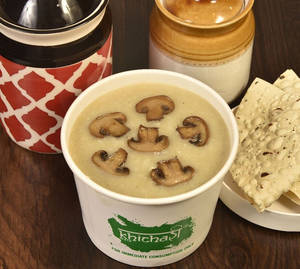 Mushroom Khichadi