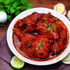 Chicken ghee roast