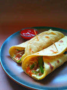 Double Egg Kathi Roll