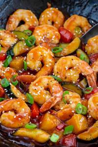 Hot And Sour Prawns Semi Gravy