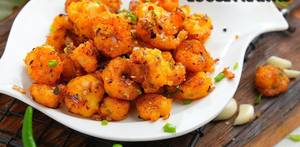 Andra Special Chilly Loose Prawns