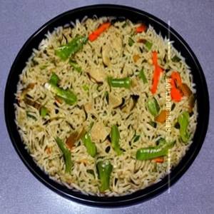 Vegetable dumpling rice                                                                                       