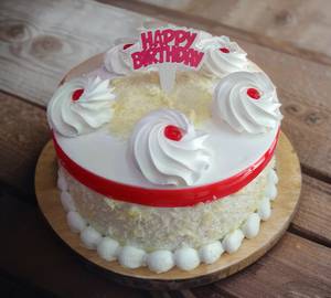 Eggless Whiteforest Cake[500g]