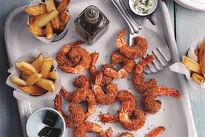 Prawns and Chips