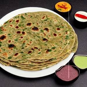 Methi paratha                