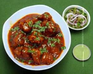 Chicken manchurian gravy