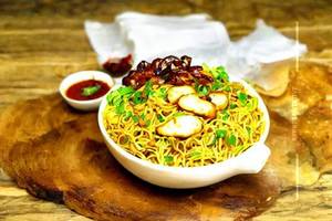Paneer Mushroom Singapore Noodles