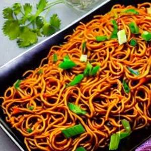 Veg Manchurian Noodles