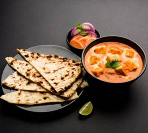 Paneer Butter Masala With 4 Butter Roti [Serves 1]