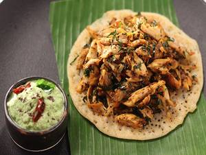 Chicken Kari Uttapam 