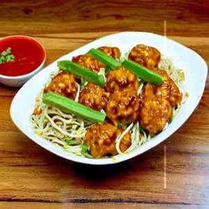Paneer Manchurian Noodles
