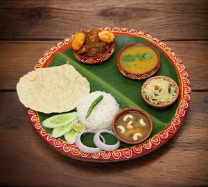 Mutton Duckbanglow Thali