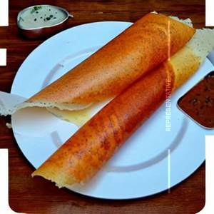 Open Butter Masala Dosa
