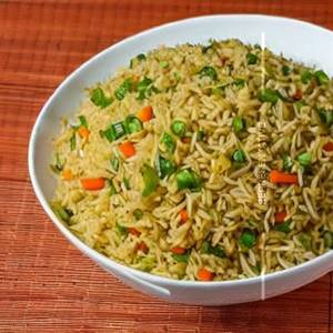 Chicken Cantonese Green Fried Rice
