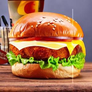 Chicken Salami Burger