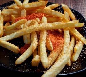 French fries cheese peri peri