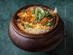 Chicken matka biryani