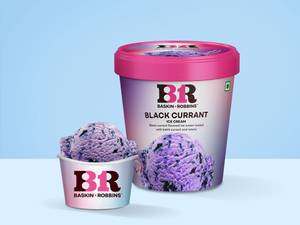 Black Currant Ice cream (450 ml Family Pack)