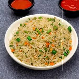 Triple Schezwan Fried Rice Vegetables