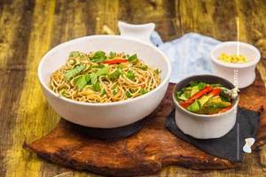 Paneer Mushroom Noodles