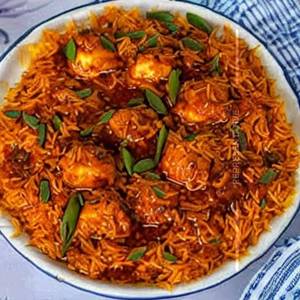 Chicken Manchurian Rice
