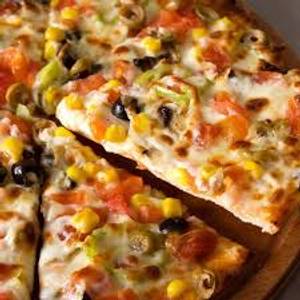 Corn And Cheese Pizza