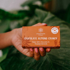Chocolate Almond Crunch Fudge ( Pack Of 2 ).