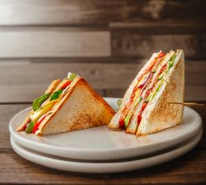 Ultimate Veggie Crunch Grilled Sandwich