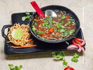 Veg Manchurian Soup