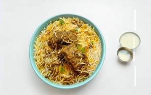 Mutton matka biryani
